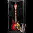 Rickenbacker 660/12 , Amber Fireglo: Close up - Free