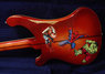 Apr 1975 Rickenbacker 4001/4 Mod, Fireglo: Body - Rear