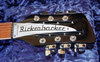 Rickenbacker 360/12 , Jetglo: Headstock