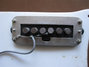 Rickenbacker 4001/4 Mod, Jetglo: Headstock - Rear