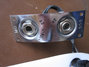 Rickenbacker 4001/4 Mod, Jetglo: Neck - Rear