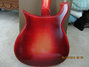 Oct 1966 Rickenbacker ES17/6 Electro, Fireglo: Body - Rear