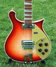 Rickenbacker 660/6 , Fireglo: Body - Front