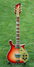 Rickenbacker 660/6 , Fireglo: Full Instrument - Front