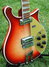Rickenbacker 660/6 , Fireglo: Close up - Free