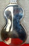 Dec 1936 Rickenbacker NS 100/6 LapSteel, Silver: Body - Rear