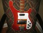 Rickenbacker 4001/4 , Fireglo: Body - Front