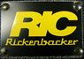 May 2002 Rickenbacker 620/6 , Jetglo: Body - Rear