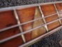 Rickenbacker 4001/4 Mod, Red: Neck - Front