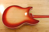 Feb 1987 Rickenbacker 360/12 V64, Fireglo: Body - Rear
