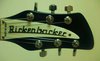 Rickenbacker 320/6 Mod, Jetglo: Headstock