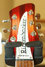 Rickenbacker 360/12 , Fireglo: Headstock