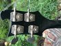 Rickenbacker 4003/4 Mod, Jetglo: Headstock - Rear