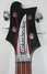 Rickenbacker 4003/4 , Jetglo: Headstock