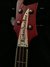 Rickenbacker 4001/4 Mod, Burgundy: Headstock