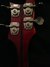 Rickenbacker 4001/4 Mod, Burgundy: Headstock - Rear