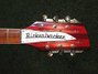 Rickenbacker 360/12 CW, Fireglo: Headstock
