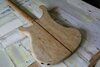 Dec 1974 Rickenbacker 4001/4 Mod, Stripped to wood: Body - Rear