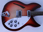 Rickenbacker 330/6 , Fireglo: Body - Front