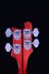 Rickenbacker 4001/4 Mod, Burgundy: Headstock - Rear