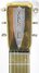 Rickenbacker G/6 LapSteel, Silver: Headstock