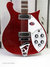 Rickenbacker 620/12 , Ruby: Body - Front