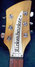 Rickenbacker 610/6 WT, Mapleglo: Headstock