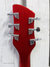 Rickenbacker 360/6 , Ruby: Headstock - Rear