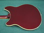 Nov 1989 Rickenbacker 360/6 , Ruby: Body - Rear