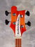 Rickenbacker 4001/4 , Fireglo: Headstock
