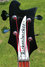 Rickenbacker 4003/4 , Jetglo: Headstock