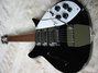 Rickenbacker 325/6 f hole, Black: Neck - Rear