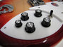 Rickenbacker 360/6 , Fireglo: Neck - Rear