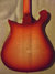 Nov 2009 Rickenbacker 660/6 , Fireglo: Body - Rear