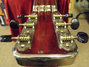 Rickenbacker NS 100/6 LapSteel, Silver: Headstock - Rear