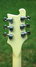 Rickenbacker 481/6 Slant Fret, White: Headstock - Rear
