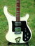 Rickenbacker 481/6 Slant Fret, White: Body - Front