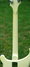Rickenbacker 481/6 Slant Fret, White: Neck - Rear