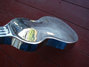 Dec 1936 Rickenbacker NS 100/6 LapSteel, Silver: Body - Rear