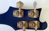Rickenbacker 4001/4 , Azureglo: Headstock - Rear