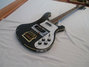 Oct 1990 Rickenbacker 4003/4 Mod, Jetglo: Body - Rear