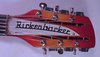 Rickenbacker 450/12 , Fireglo: Headstock