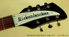 Rickenbacker 325/6 C64, Jetglo: Headstock