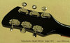 Rickenbacker 325/6 C64, Jetglo: Headstock - Rear