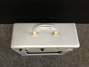 Rickenbacker M-8/amp , Silver: Neck - Rear