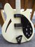 Rickenbacker 360/12 Tuxedo, White: Body - Front