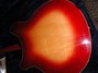 Aug 1993 Rickenbacker 360/6 , Fireglo: Body - Rear