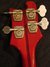 Rickenbacker 4001/4 , Burgundy: Headstock - Rear