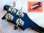 Rickenbacker 4001/4 , Jetglo: Headstock - Rear
