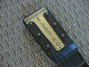 Rickenbacker B Post War/6 LapSteel, Black: Headstock